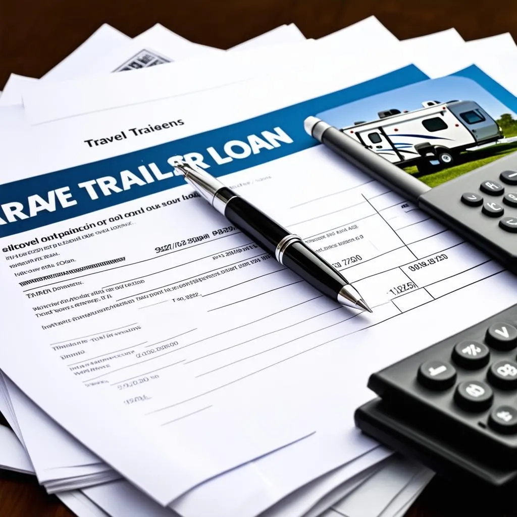 Travel trailer loan paperwork